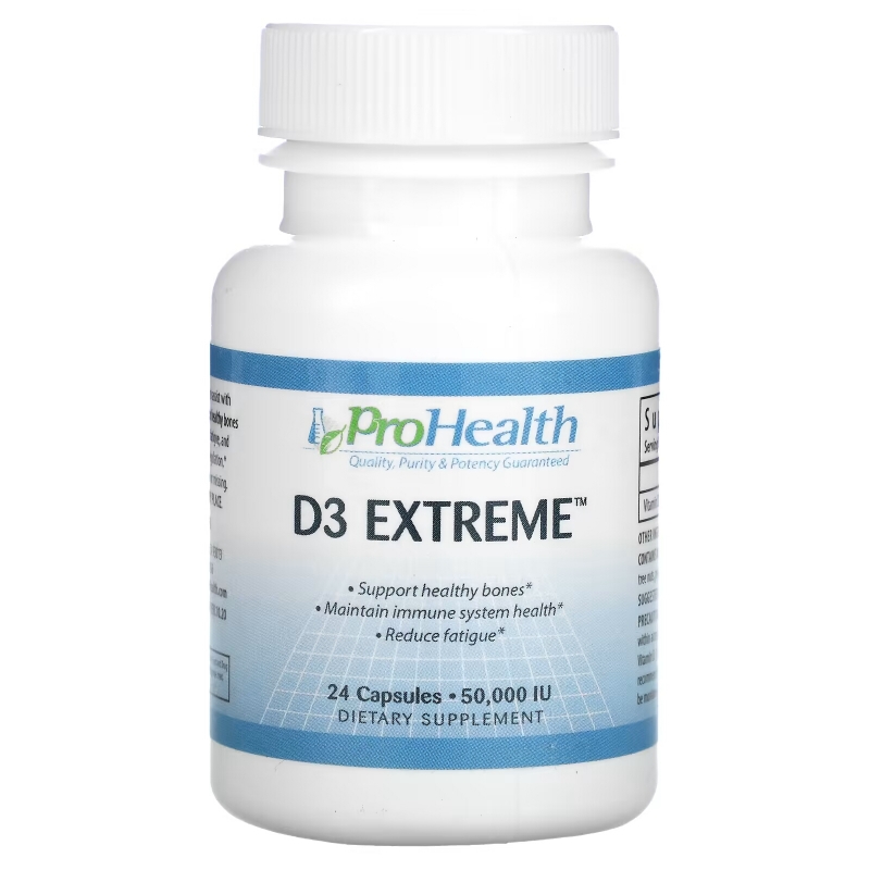 ProHealth Longevity, D3 Extreme, 50,000 IU, 24 Capsules