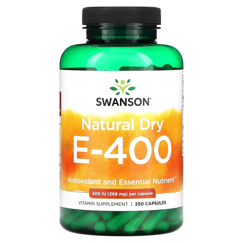 Swanson, Natural Dry E-400, 268 mg (400 IU), 250 Capsules